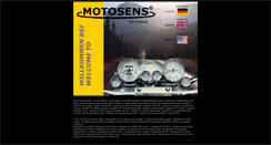 Desktop Screenshot of motosens.com